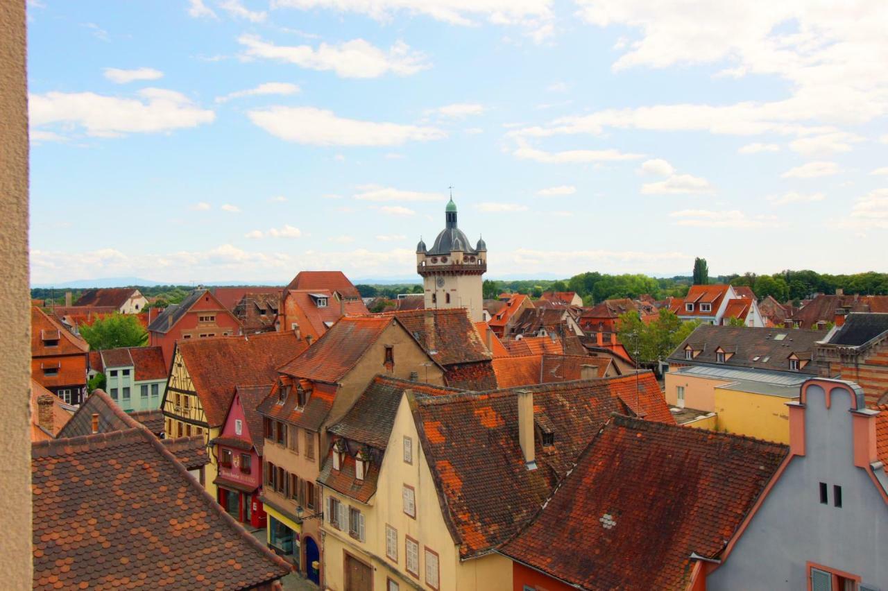 Apartmán Grenier Des Cigognes Sélestat Exteriér fotografie